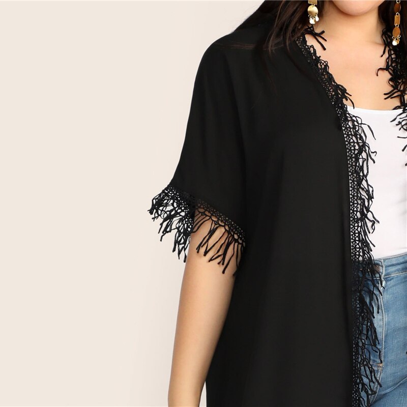 Beach Tassel Kimono