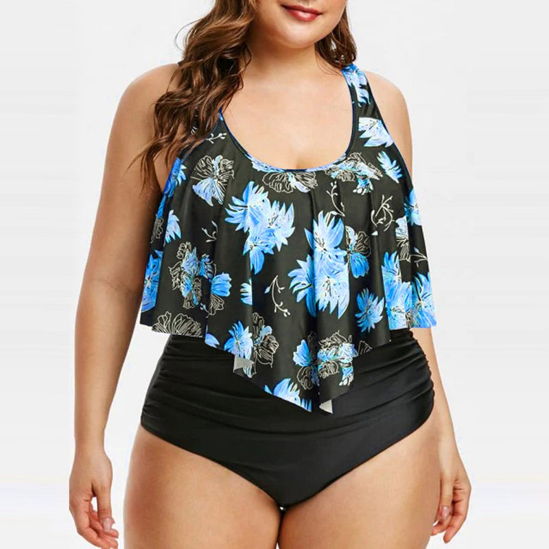 High Waist Padded Bathing Suit