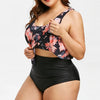 High Waist Padded Bathing Suit