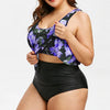 High Waist Padded Bathing Suit