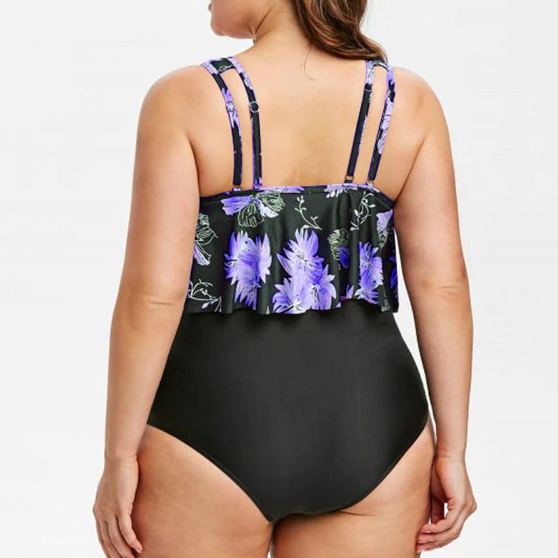 High Waist Padded Bathing Suit